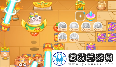 保卫萝卜4法老归来第112关过关攻略