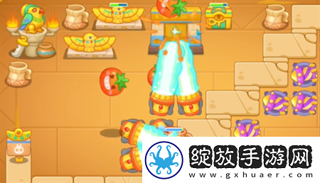 保卫萝卜4法老归来第112关过关攻略