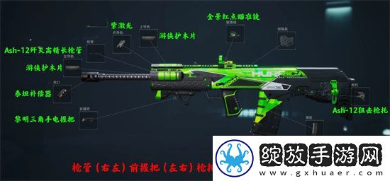 三角洲行动Ash12全面战场配件选择什么好