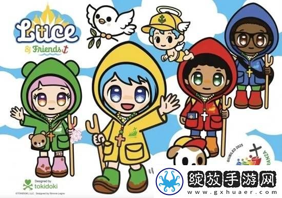 梵蒂冈教会二次元吉祥物二创美图