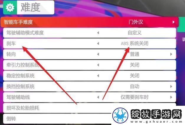 地平线4abs开还是关