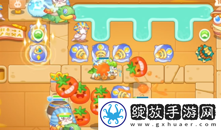 保卫萝卜4法老归来第111关通关详解