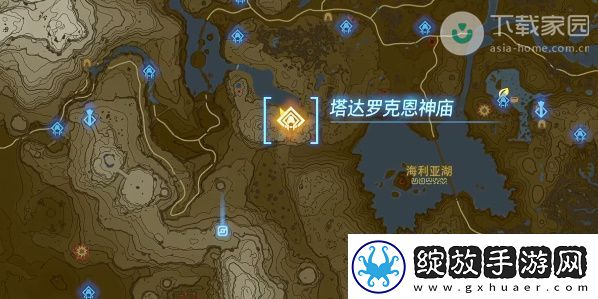 塞尔达传说王国之泪塔达罗克恩神庙位置攻略