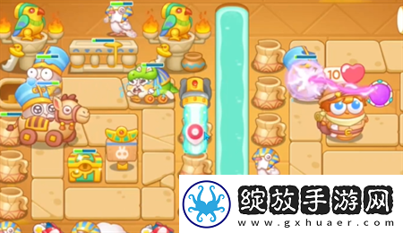 保卫萝卜4法老归来第118关通关流程