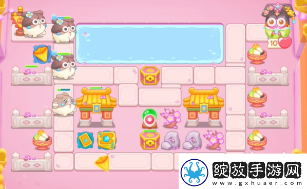 保卫萝卜4秋妃传第112关怎么过