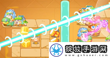 保卫萝卜4法老归来第118关通关流程