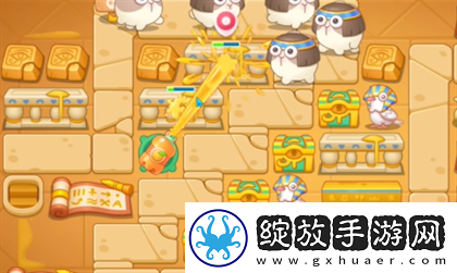 保卫萝卜4法老归来第119关过关攻略