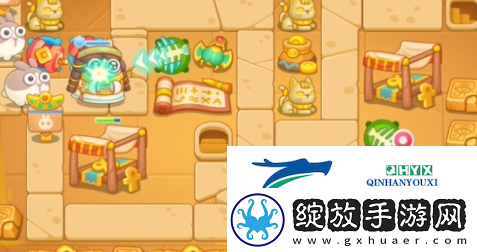 保卫萝卜4法老归来第67关怎么过