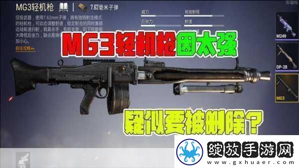 和平精英MG3轻机枪获取全攻略