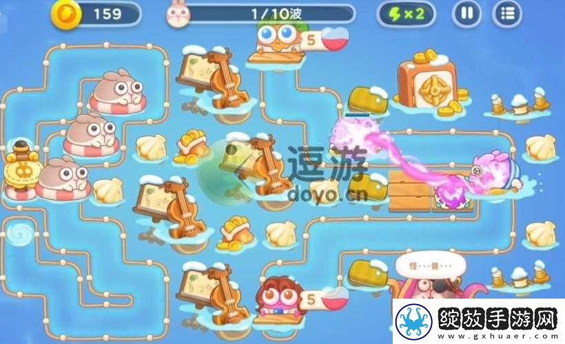 保卫萝卜4阿波尼克号第55关全面攻略