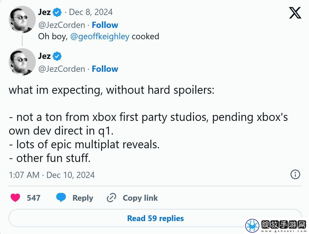 传Xbox明年Q1继续搞直面会