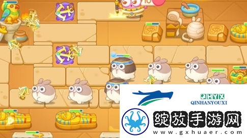 保卫萝卜4法老归来第62关怎么过