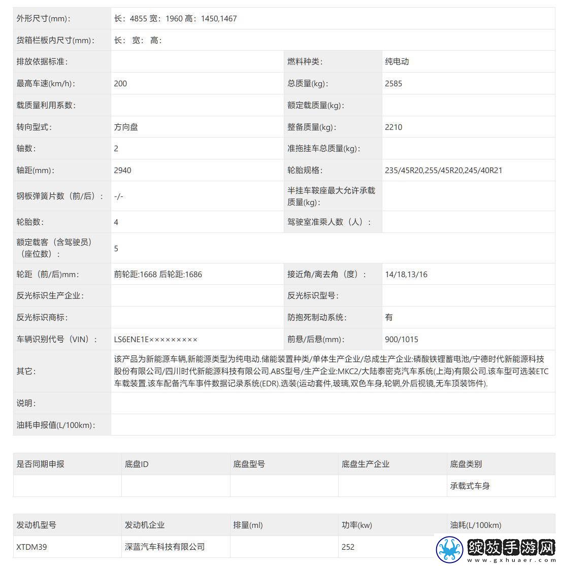 阿维塔06新车申报