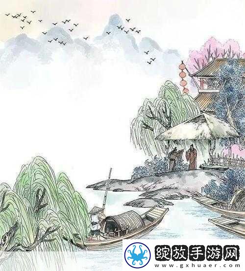 桃花洞口已是溪水潺潺