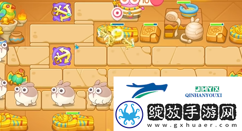 保卫萝卜4法老归来第62关怎么过