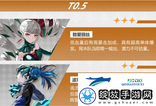 宿命回响强势角色有哪些
