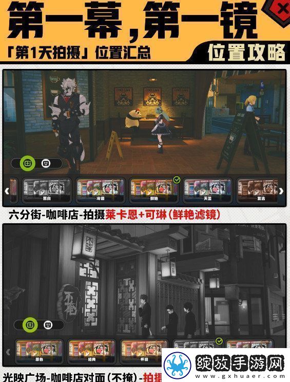 绝区零第一幕第一镜第一天拍摄位置汇总