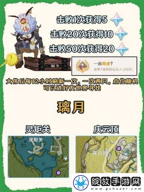原神游戏中射手丘丘人藏匿地点大解密