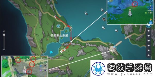 原神4.1子探测单元在哪里