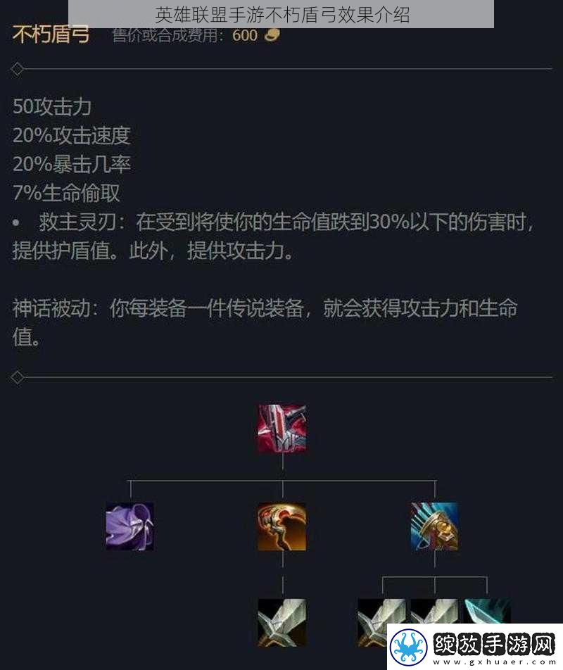 英雄联盟手游不朽盾弓效果介绍