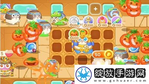 保卫萝卜4法老归来第46关通关详解