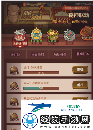 咸鱼之王食神通行证怎么做