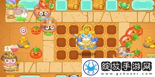 保卫萝卜4法老归来第46关通关详解