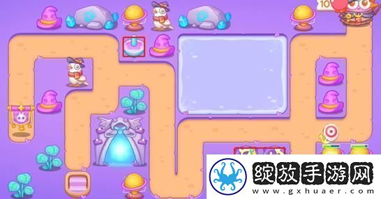 保卫萝卜4阿波与魔法宝藏第64关攻略