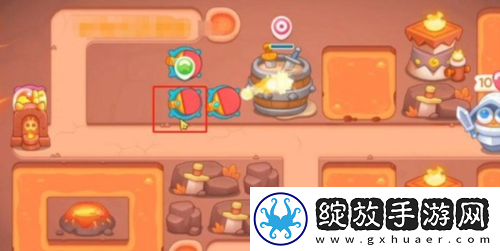 保卫萝卜4饿龙传说第48关怎么过