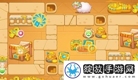 保卫萝卜4法老归来第40关过关方法