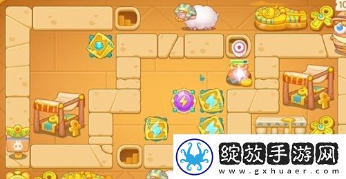 保卫萝卜4法老归来第40关过关方法