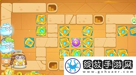 保卫萝卜4法老归来第40关过关方法