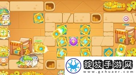 保卫萝卜4法老归来第40关过关方法