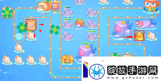 保卫萝卜4海的闺女第2关通关攻略
