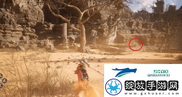 黑神话悟空黄风岭沙门界石岩上打坐点在哪