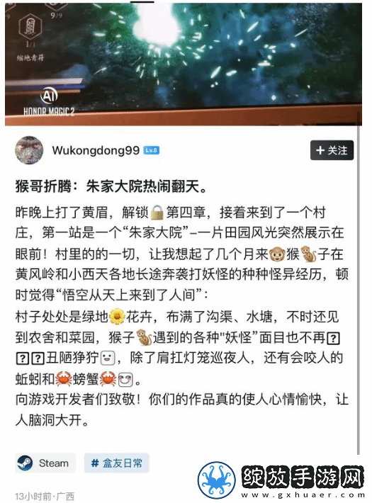 60岁大爷狂玩黑神话940小时