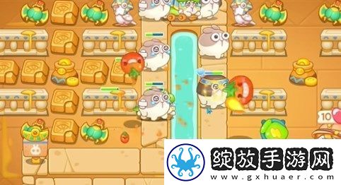 保卫萝卜4法老归来第41关图文攻略