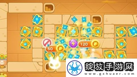 保卫萝卜4法老归来第40关过关方法