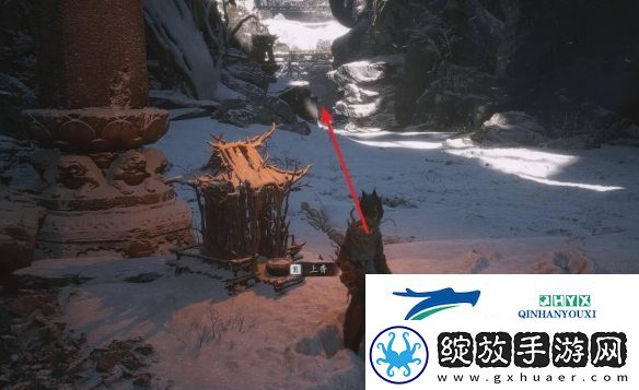 黑神话悟空小西天戒语廊佛像前打坐点在哪
