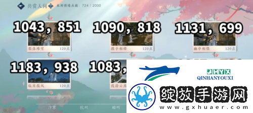 逆水寒手游共赏人间打卡点在哪