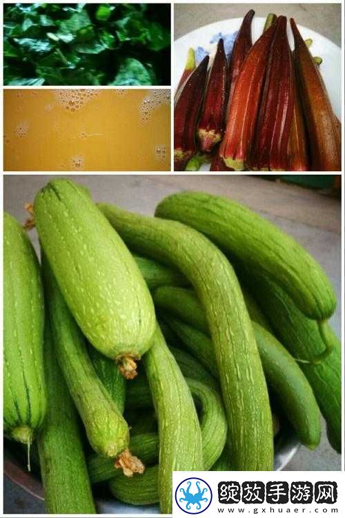 香蕉菠萝水蜜桃黄瓜丝瓜秋葵