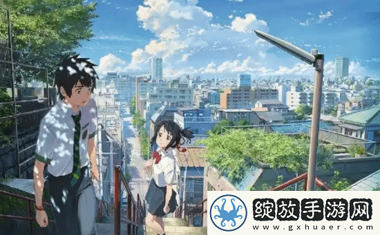 新海诚来到你的名字。圣地巡礼