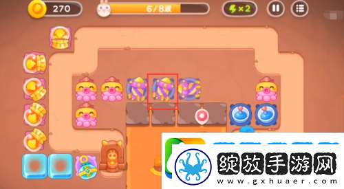 保卫萝卜4饿龙传说第8关怎么过