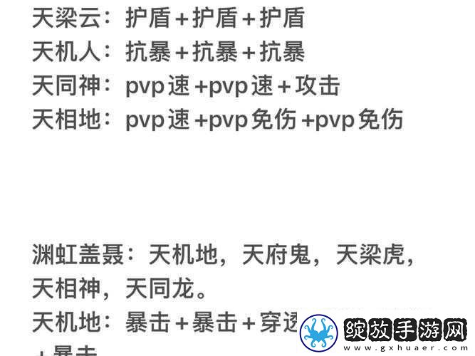 秦时明月弟子搭配全面解析