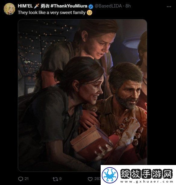 顽皮狗圣诞贺图再引怒火!美末三主角看起来像一家人