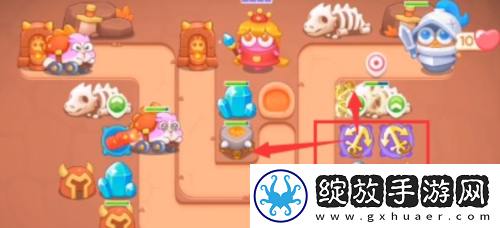 保卫萝卜4饿龙传说第5关怎么过