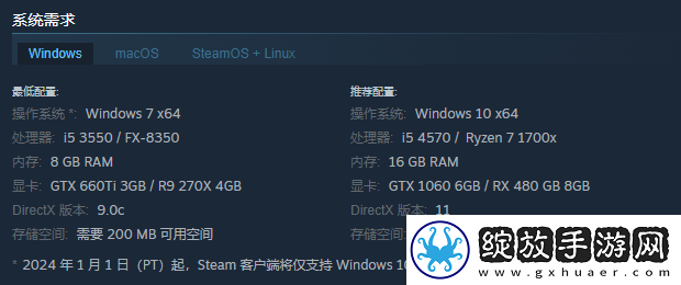 ***菜谱游戏配置要求介绍