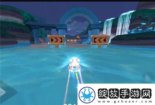 跑跑卡丁车手游海底神殿赛道技巧视频攻略