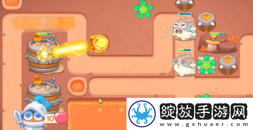 保卫萝卜4饿龙传说第54关怎么过