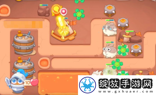 保卫萝卜4饿龙传说第54关怎么过
